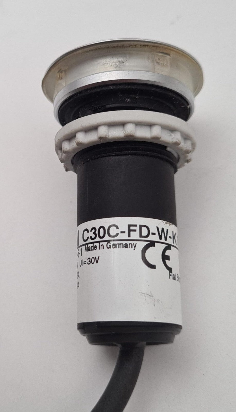 Eaton C30C-FD-W-K10-P65 IEC 60947-5-1 Pushbutton Illuminated WHITE