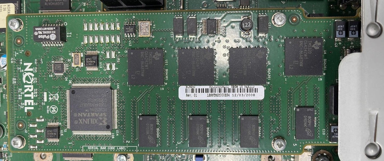 NORTEL BCM450 NTC01050 & CEC Capacity Expansion Daughter Card & INTEL Z-U130