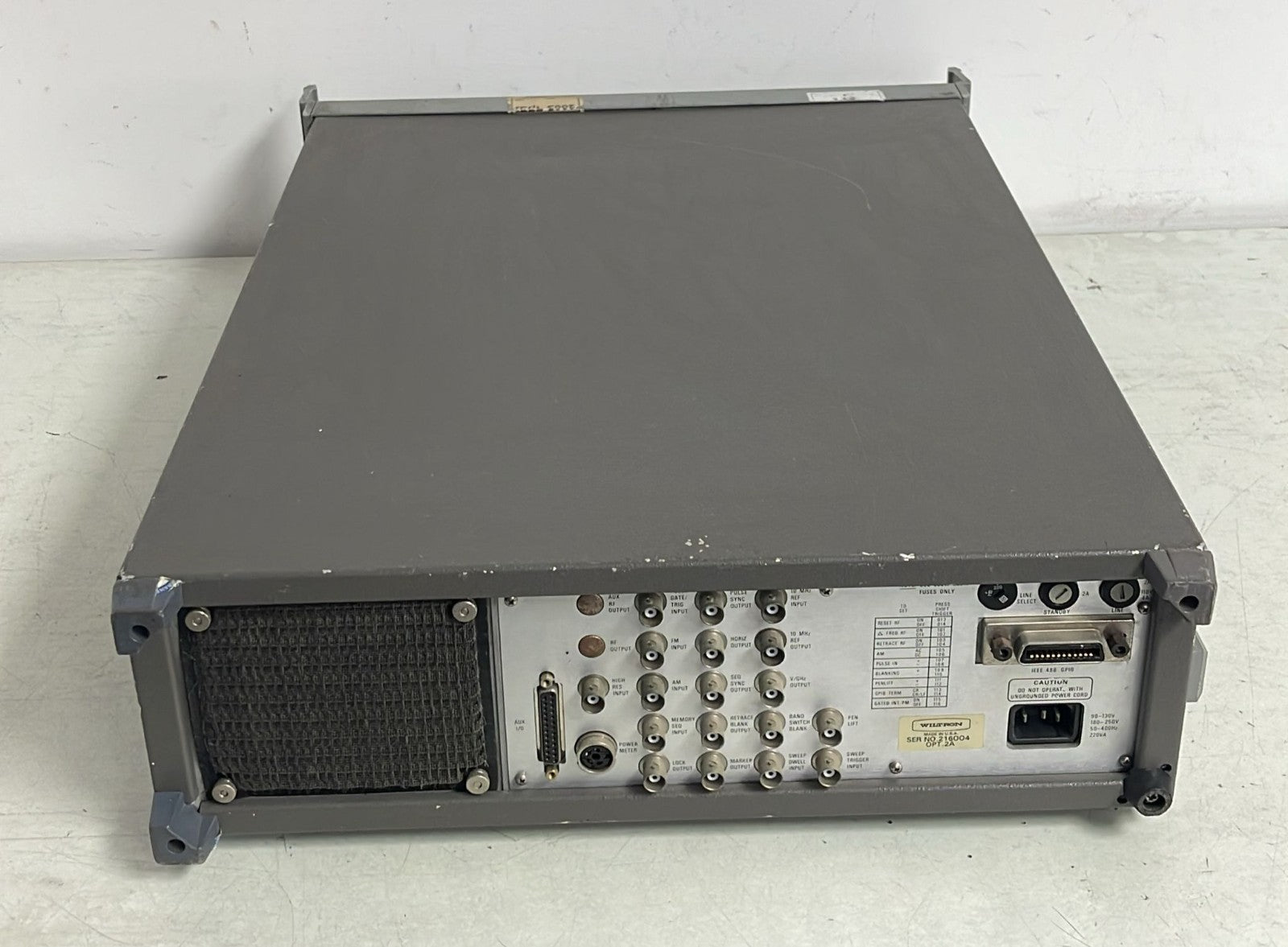 Wiltron Model 6747B Swept Frequency Synthesizer 10MHz 20GHz