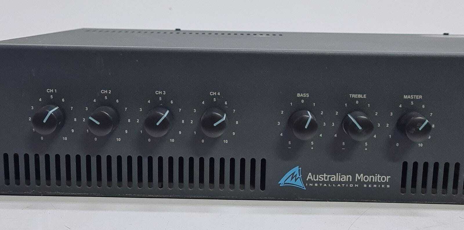 Australian Monitor Installation Series AMC +250 Audio Amplifier Mixer Rackmount