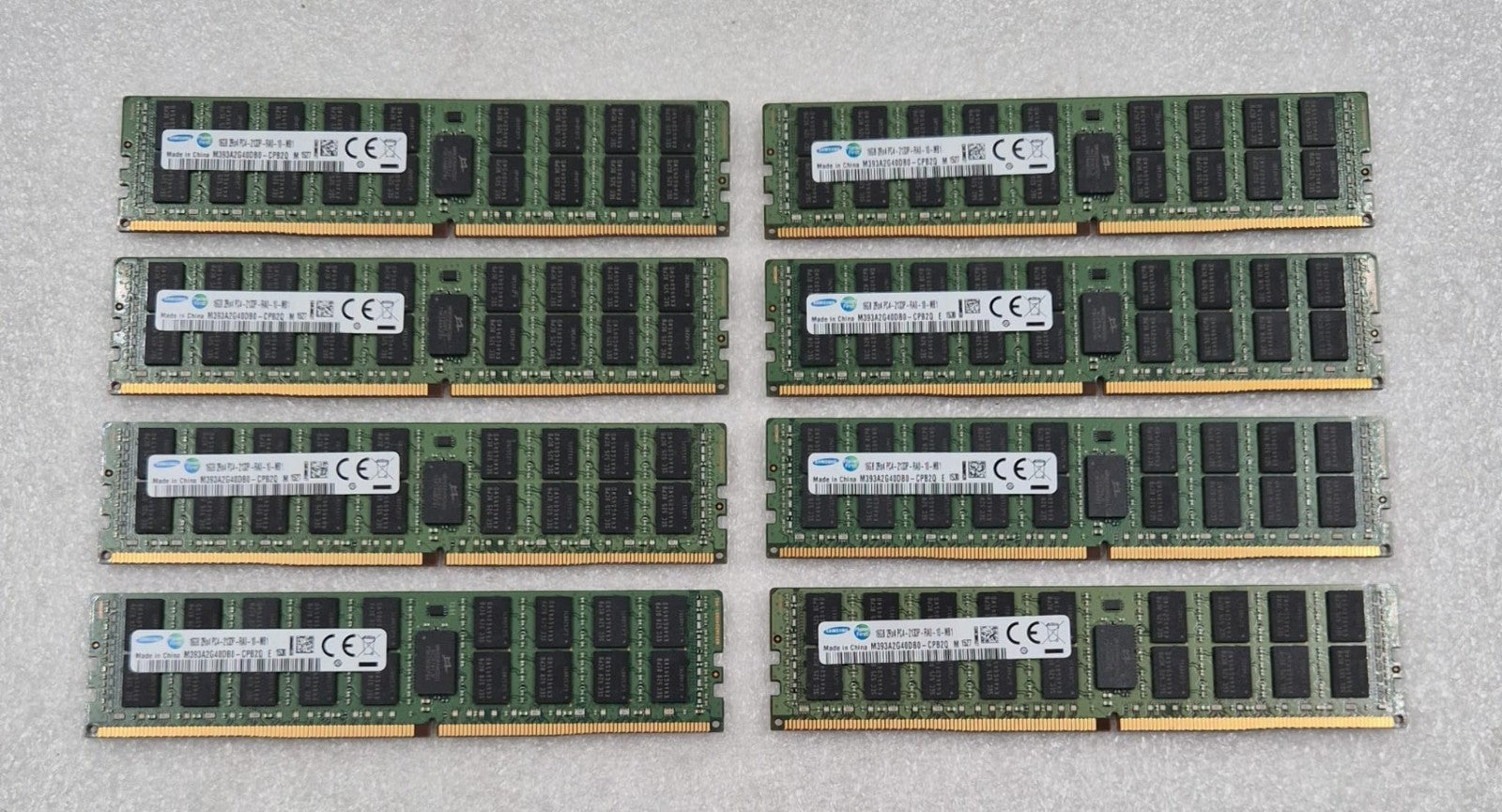 [LOT 8 PCS] Samsung 16GB 2Rx4 PC4-2133P M393A2G40DB0-CPB2Q RAM HP 752369-081