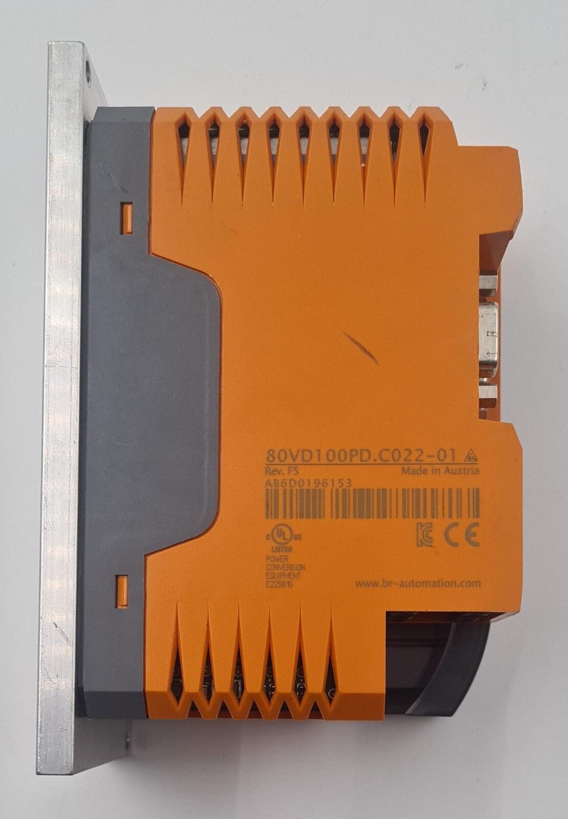 B&R Automation ACOPOS Micro 100D Servo Drive 80VD100PD.C022-01 Rev. F5 **AS-IS