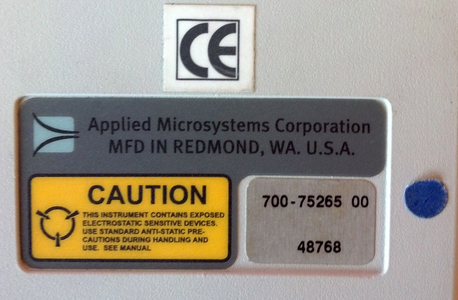Applied Microsystems Corporation 700 75265 0 Hss Ethernet Communications Adapter