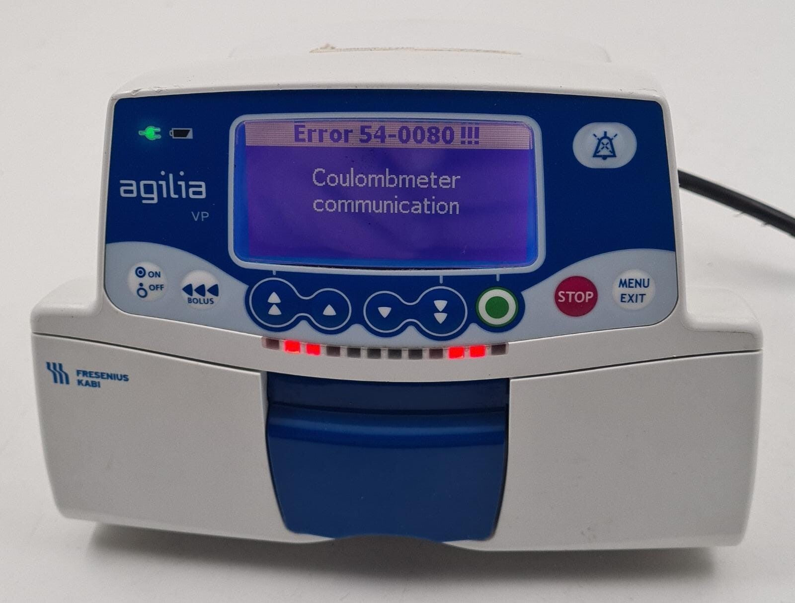 FRESENIUS KABI AGILIA VP MEA Infusion Pump REF Z019531 - FOR PARTS