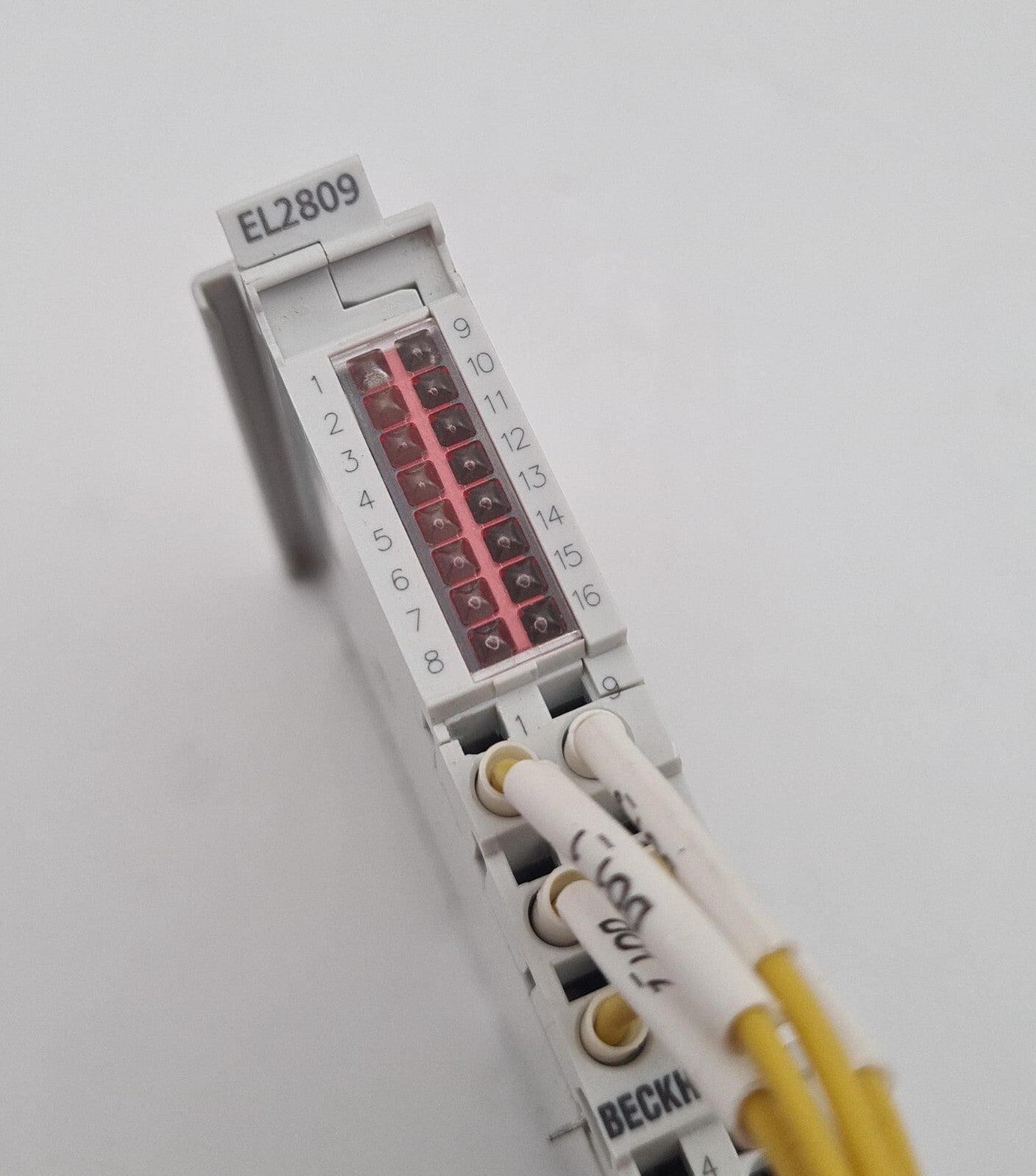 BECKHOFF EL2809 PLC Module EtherCAT Terminal 16-Ch Digital Output 24 VDC 0.5A