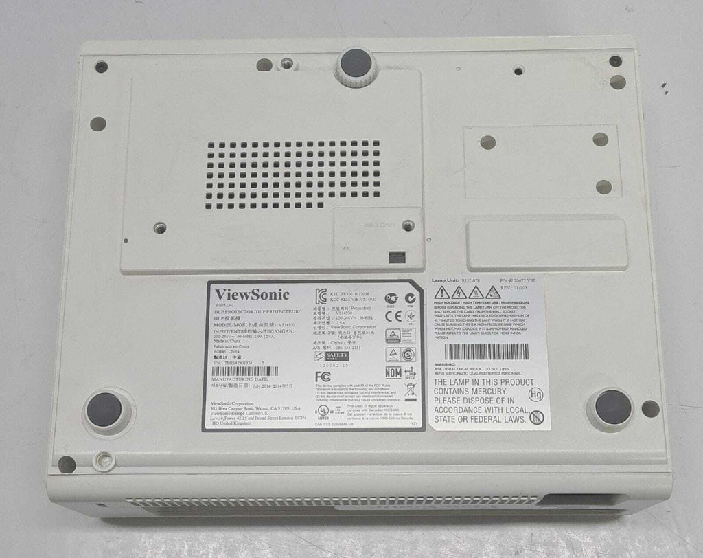 ViewSonic PJD5234L DLP Projector VS14930 Portable 3000 Lumens HDMI 3D Ready #1