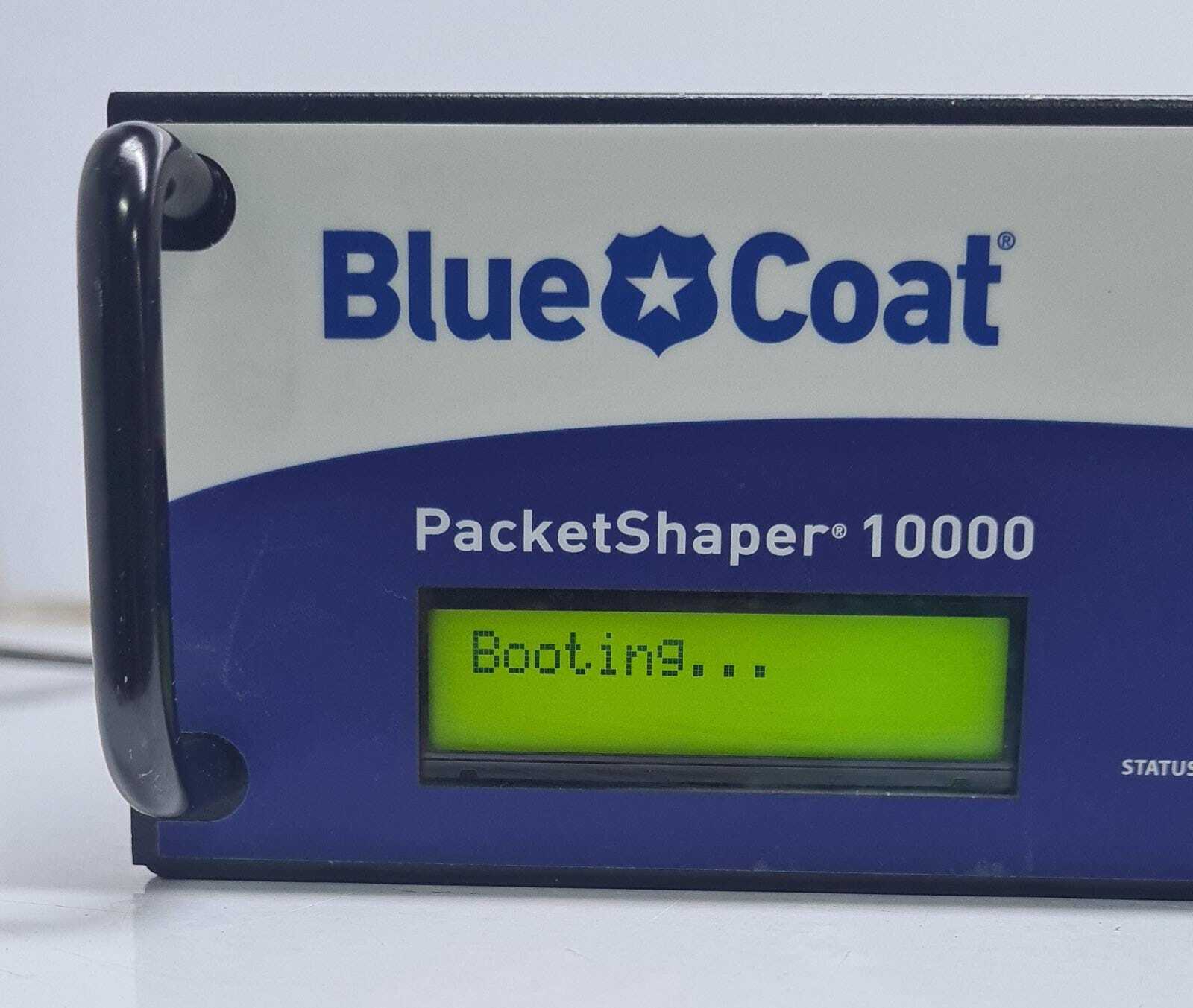 Blue Coat PacketShaper 10000 PS10000 Version 8.7.2 - FOR PARTS