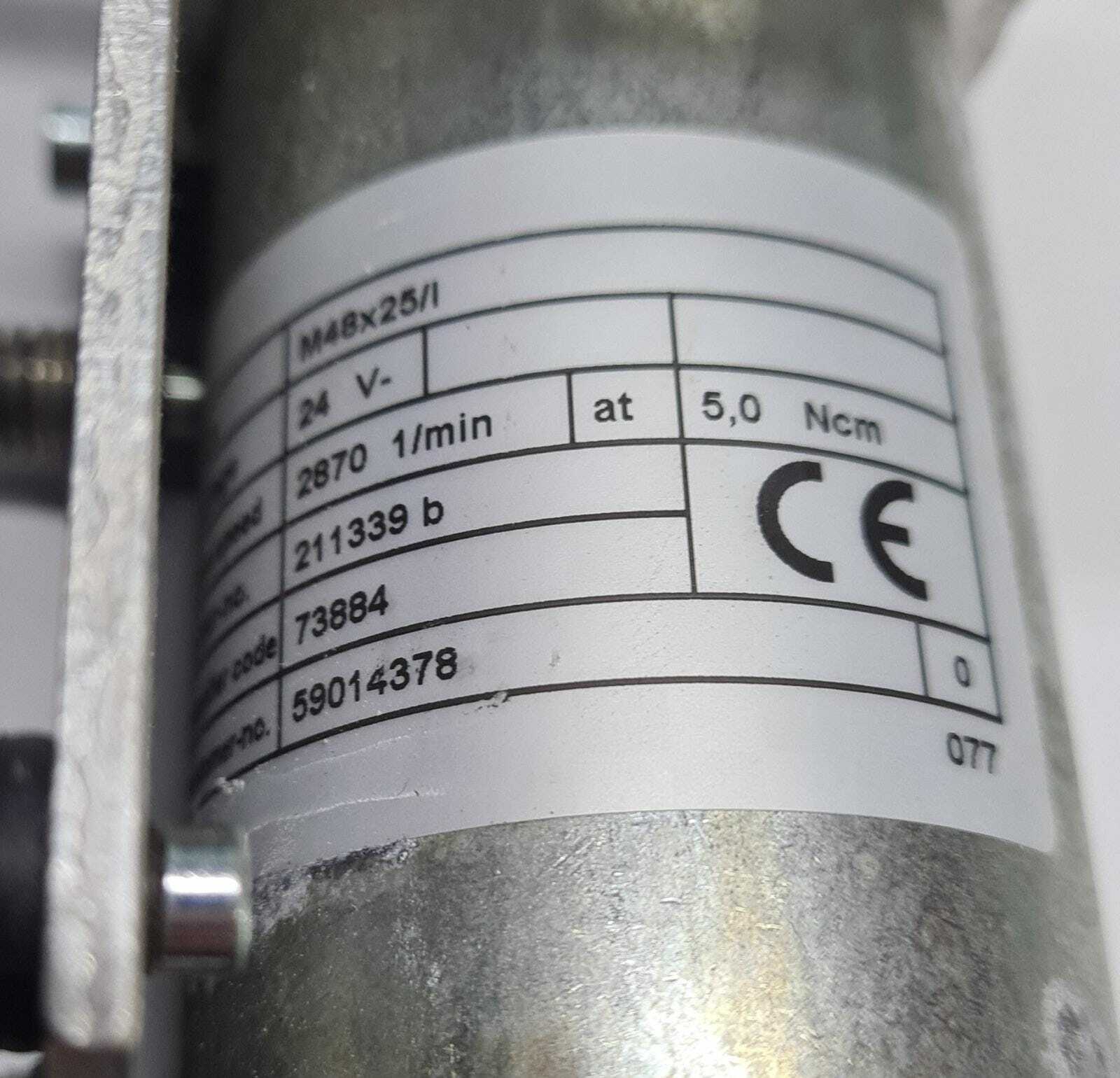 Thomas 70150317 M48x25/I Pneumatic Motor Air Pump Compressor 24V 2870RPM