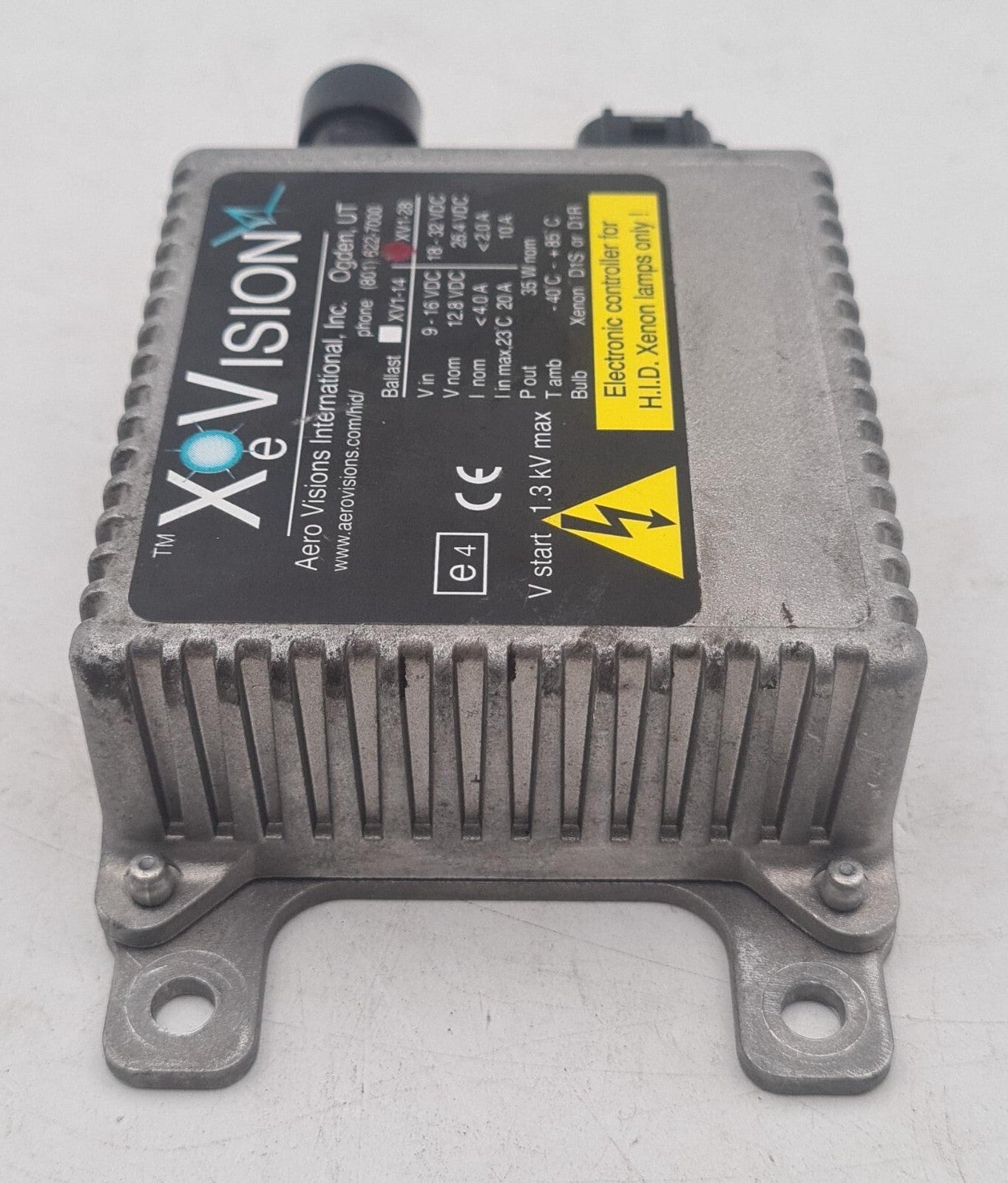 Aero Visions Xe Vision XV1-28 Electronic Controller for HID Xenon Lamp 1.3kV