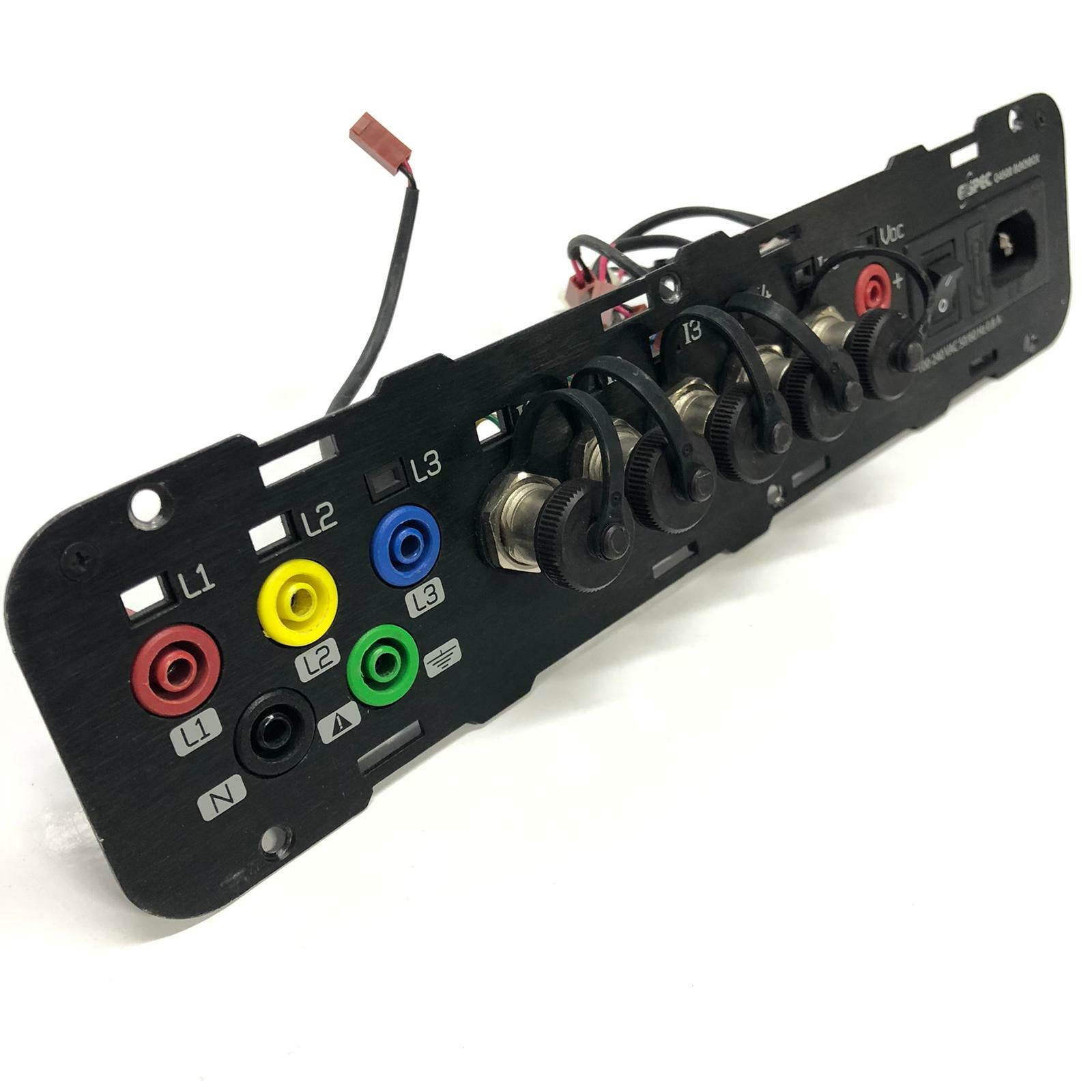 ELSPEC G4500-Portable Power Quality Analyzer Back Connectors Panel