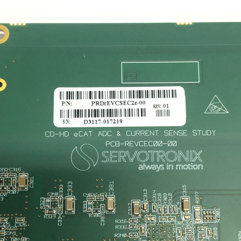 SERVOTRONIX CD-HD eCAT ADC & CURRENT SENSE STUDY PCB-REVCEC-00 PRDrEVCSEC2z-00