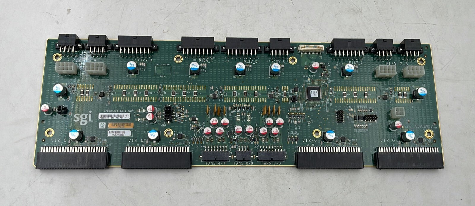 SGI P0000599-003 HPE PCA UV300 Power Board P0000600-001