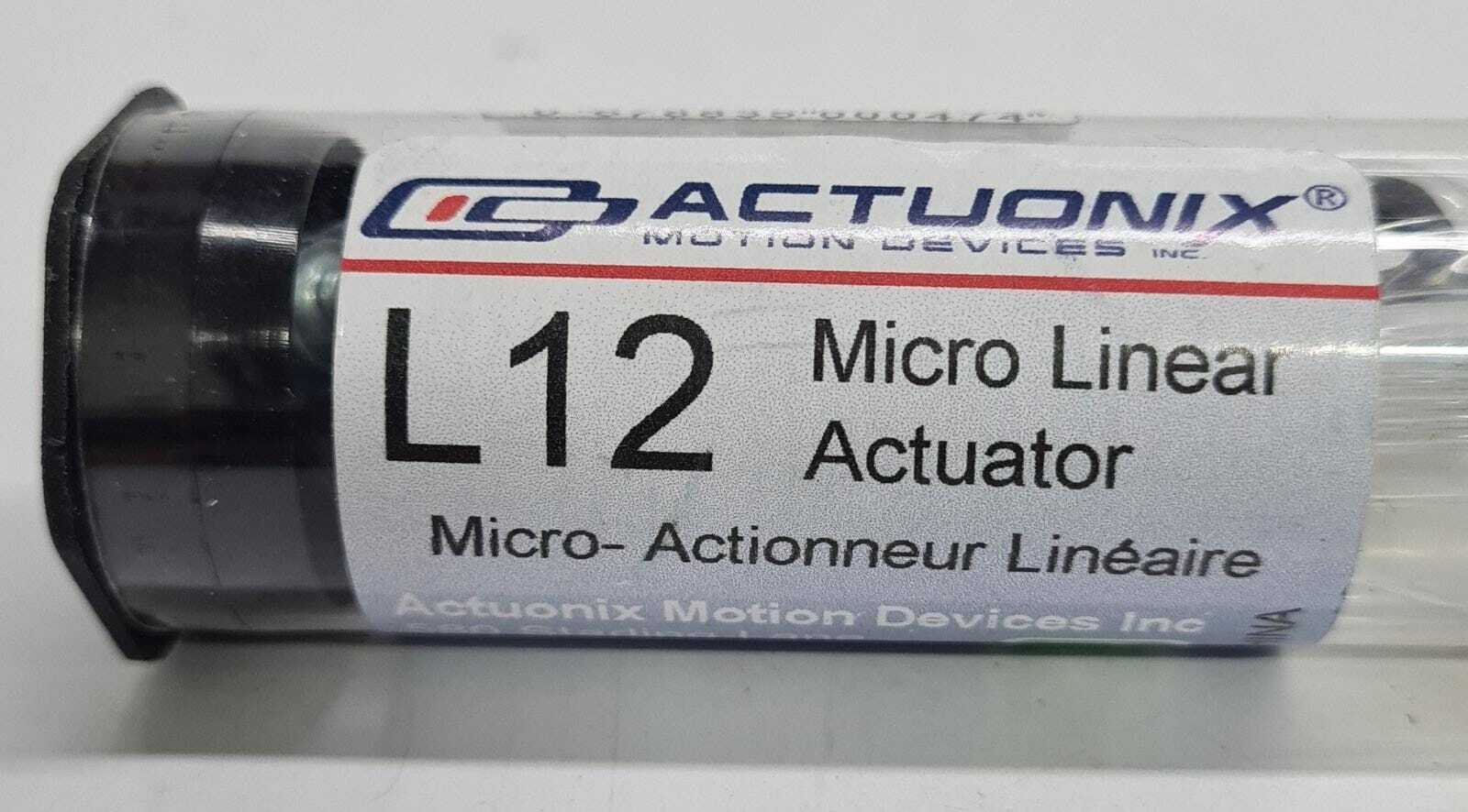 Actuonix L12 Micro Linear Actuator L12-30-100-6-P - NEW Set