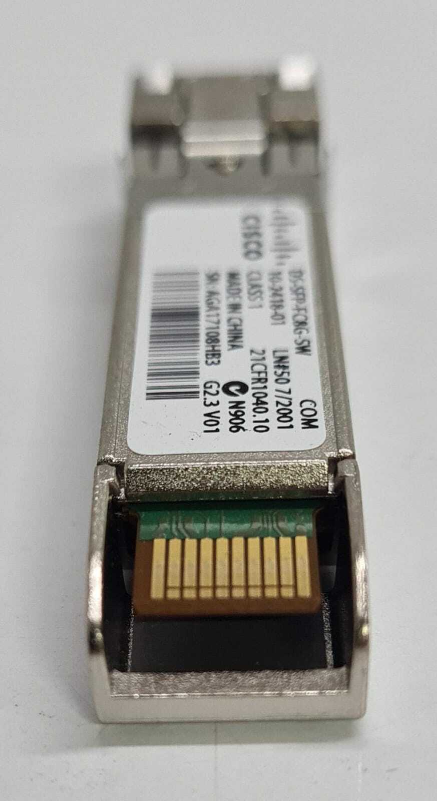[LOT OF 27] Cisco DS-SFP-FC8G-SW 10-2418-01 COUIANZCAA Transceiver 8Gb SFP+