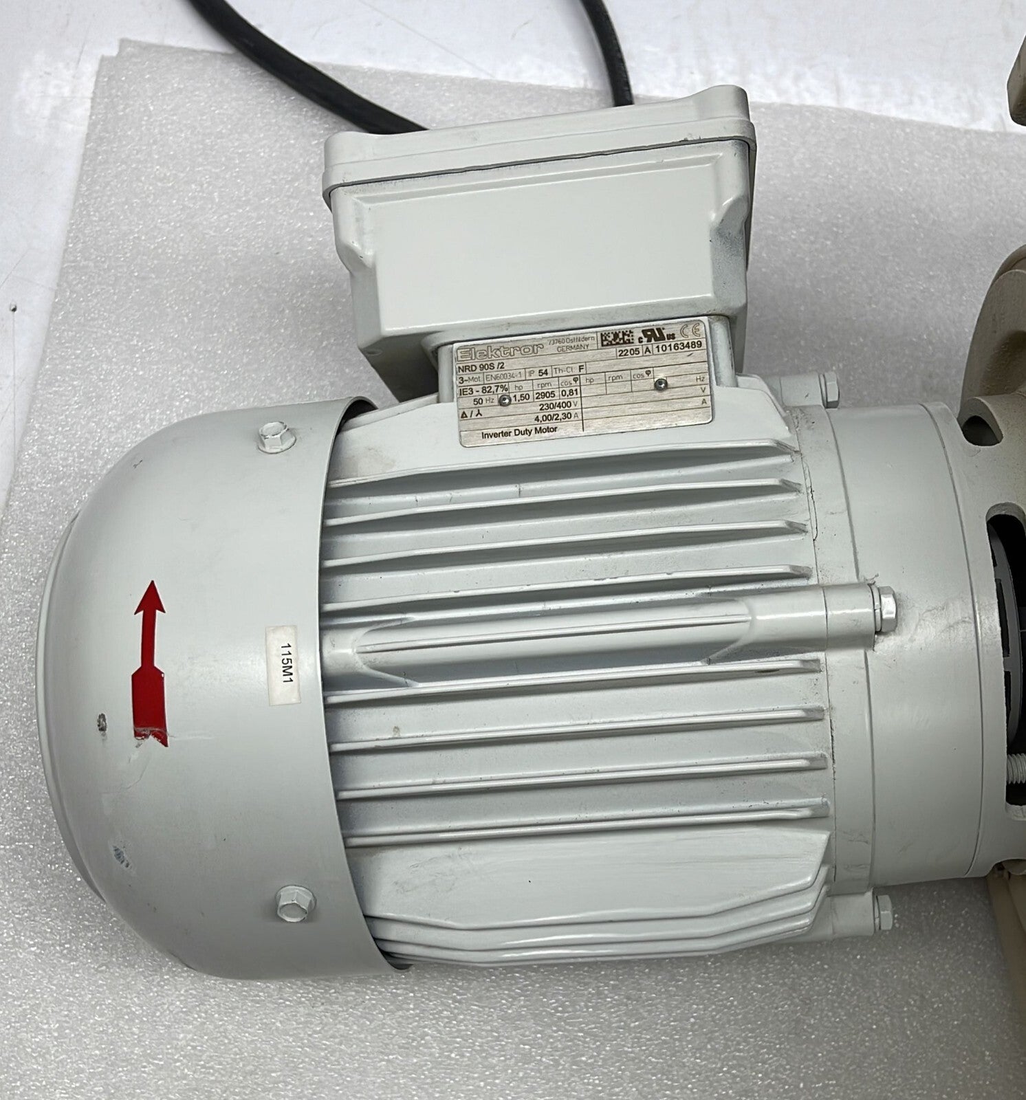 Elektror D064 /FU /UR Airsystems Blower NRD 90S/2 10163489