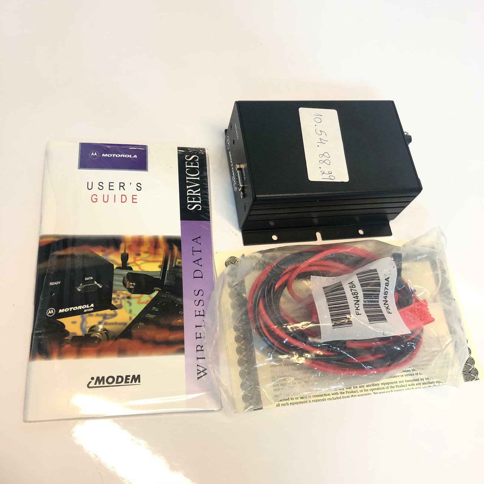 Motorola iden Wireless Modem im1000 Router Without transformer