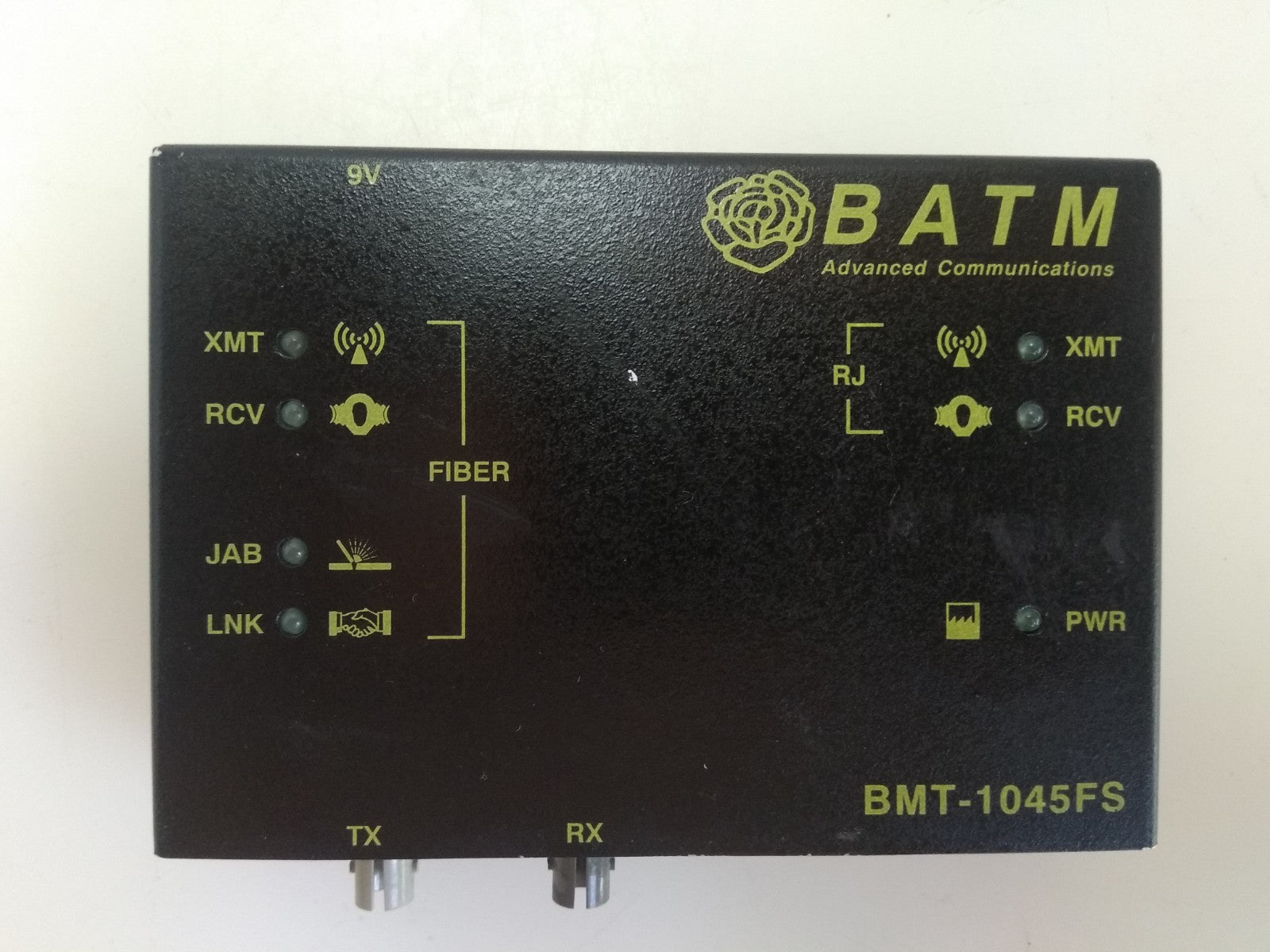 BATM BMT-1045FS 10baseT-10baseFL multi mode Ethernet Fiber Optic Converter