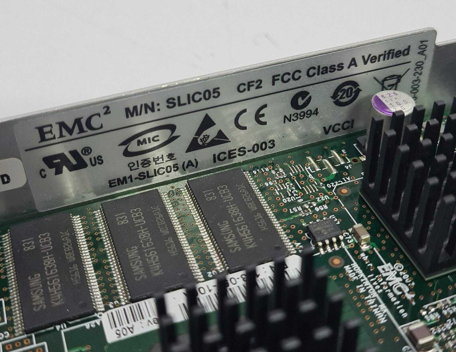 [LOT OF 6] Dell EMC2 SLIC05 1Gb iSCSI / TOE 2-Port I/O Module 103-053-100A K176G