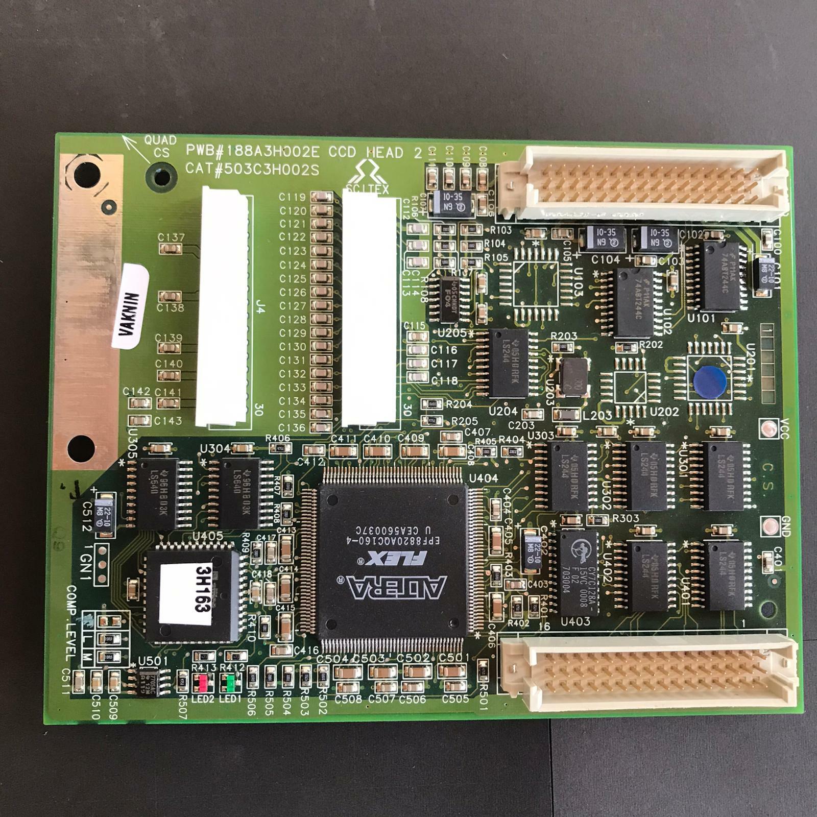 Creo Scitex CCD HEAD 2 Board CAT 503C3H002S PWB 188A3H002E FLEX EPF8820AQC160-4