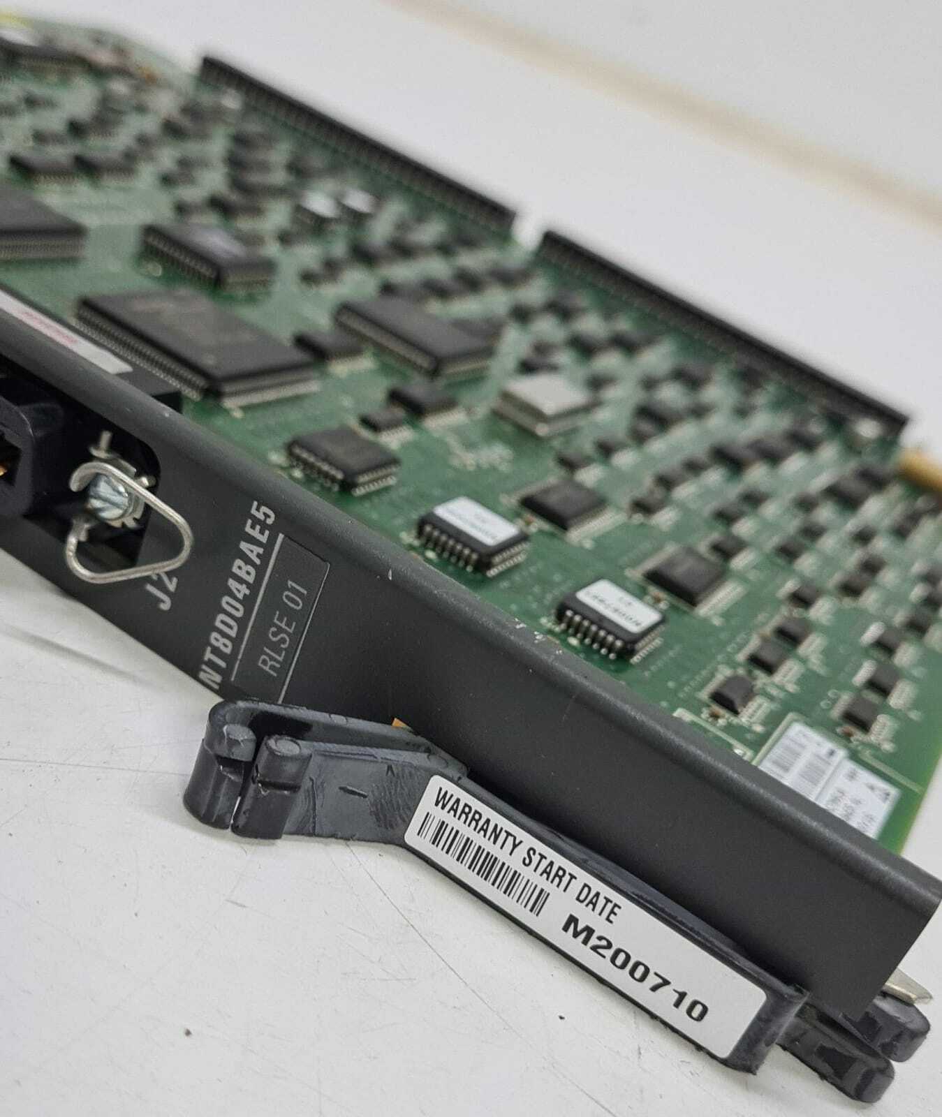 NORTEL NETWORKS Net NT8D04BAE5 RLSE 01 Extended Network Board PCB Card