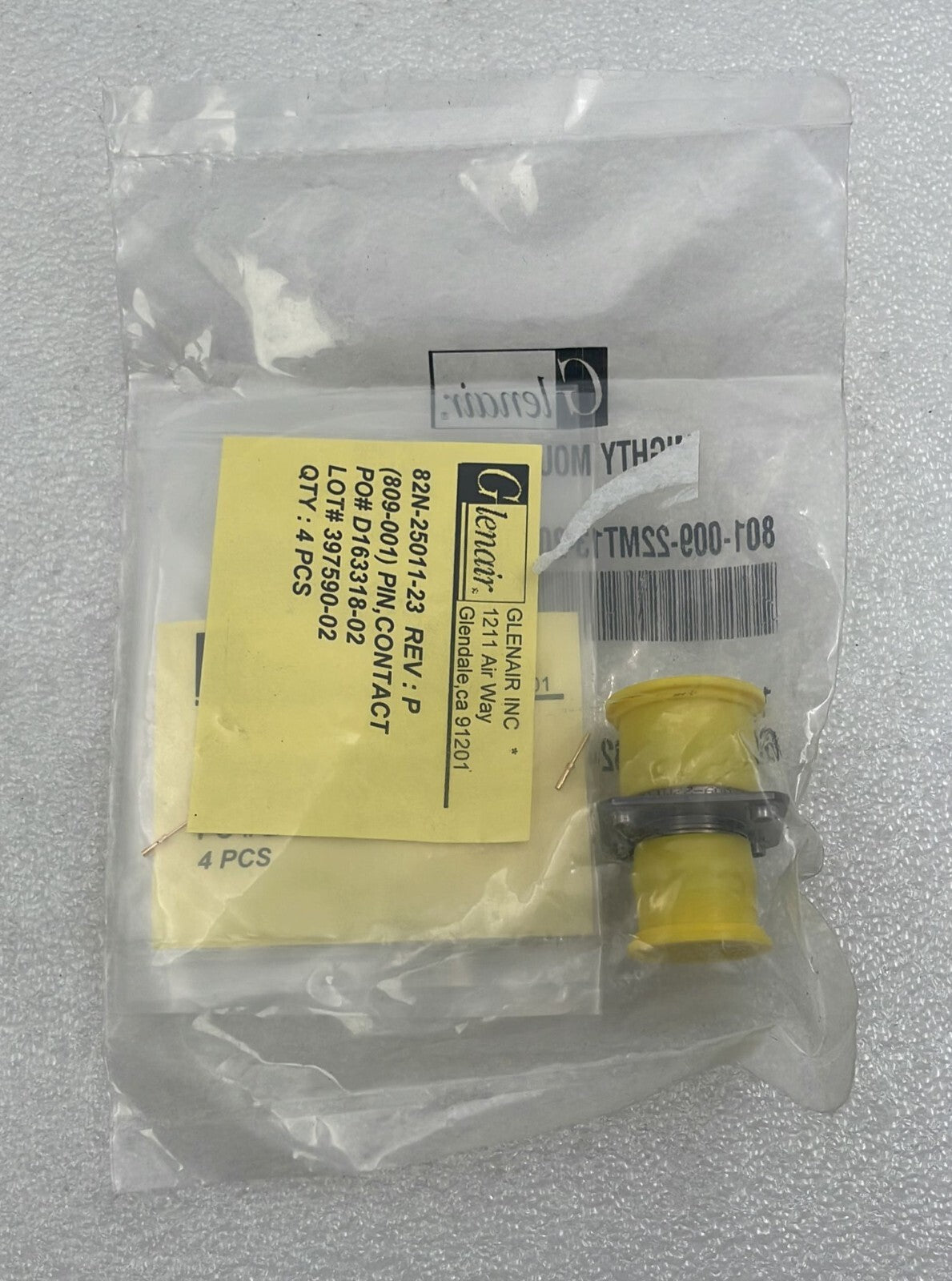 [LOT 6 PCS] Glenair 801-009-22MT13-205PA Mighty Mouse Connector