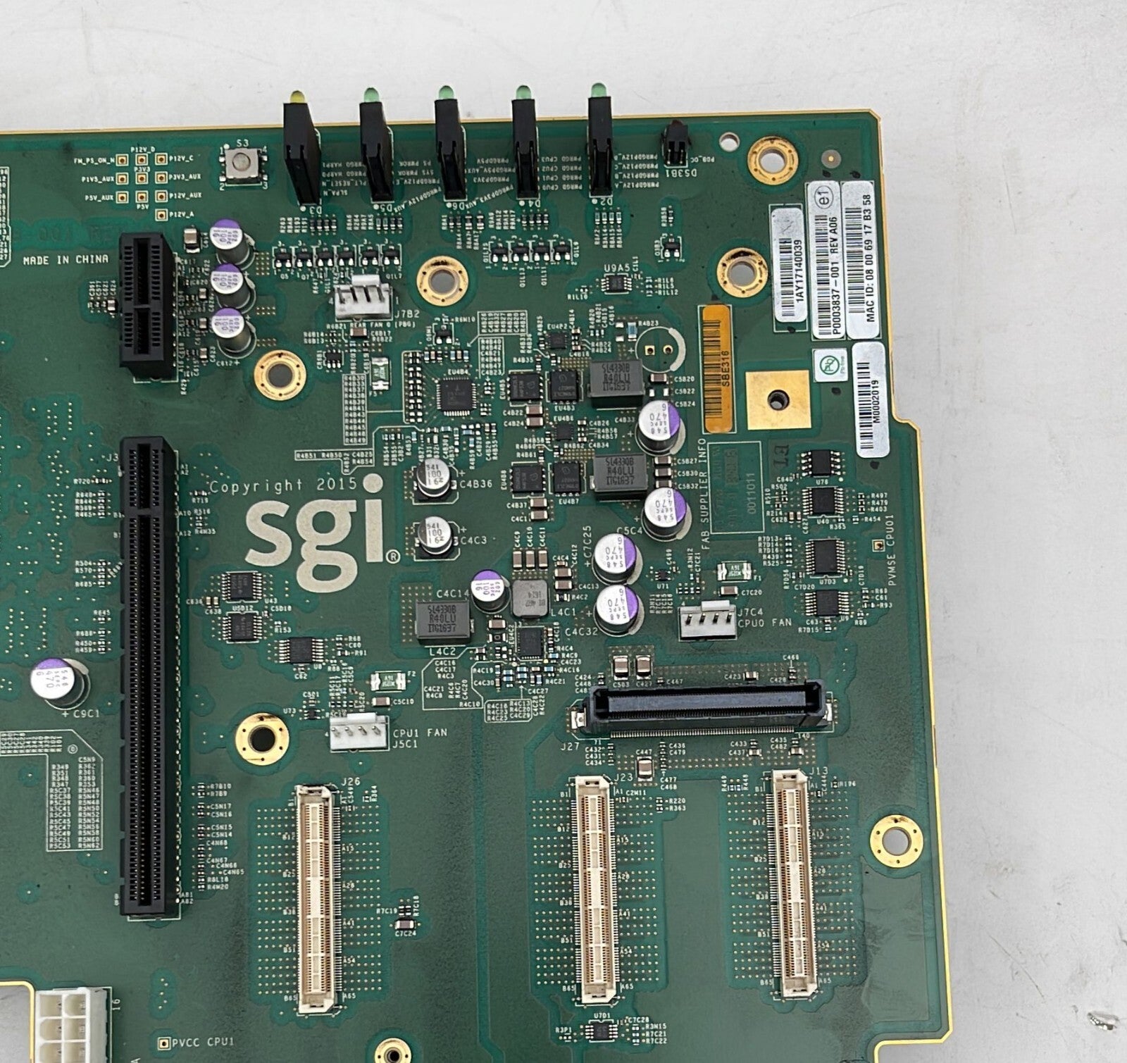 HPE P0003837-001 SGI 2SKT/4SKT/MC990 Motherboard