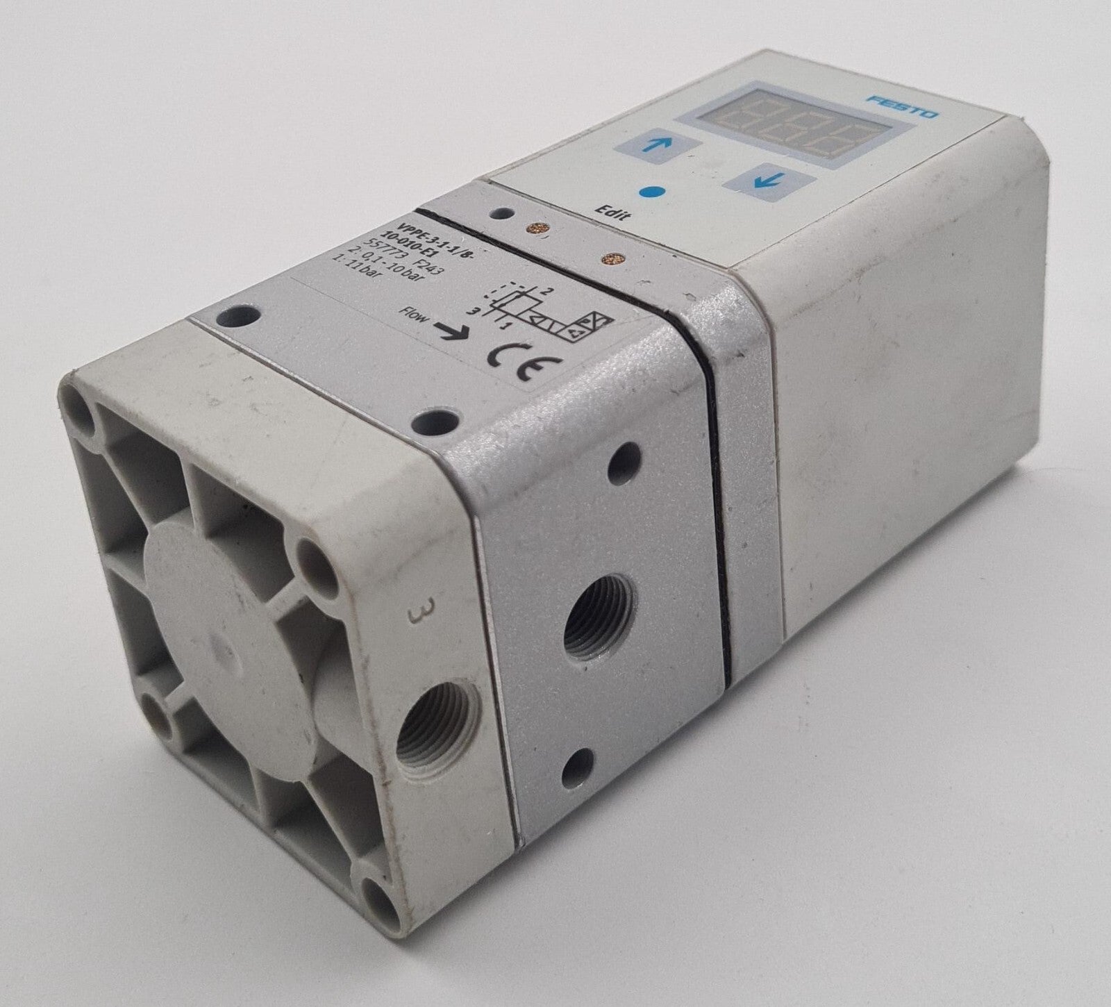 FESTO Proportional Pressure Valve VPPE-3-1-1/8-10-010-E1 557773