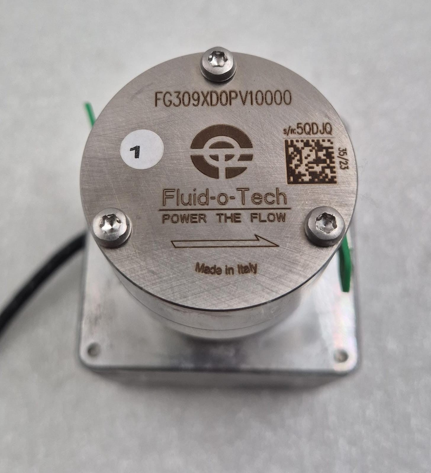 FLUID-O-TECH 90-76-04 82040011 BLDC Motor w/ FG309XD0PV10000 Pump CROUZET Inmode