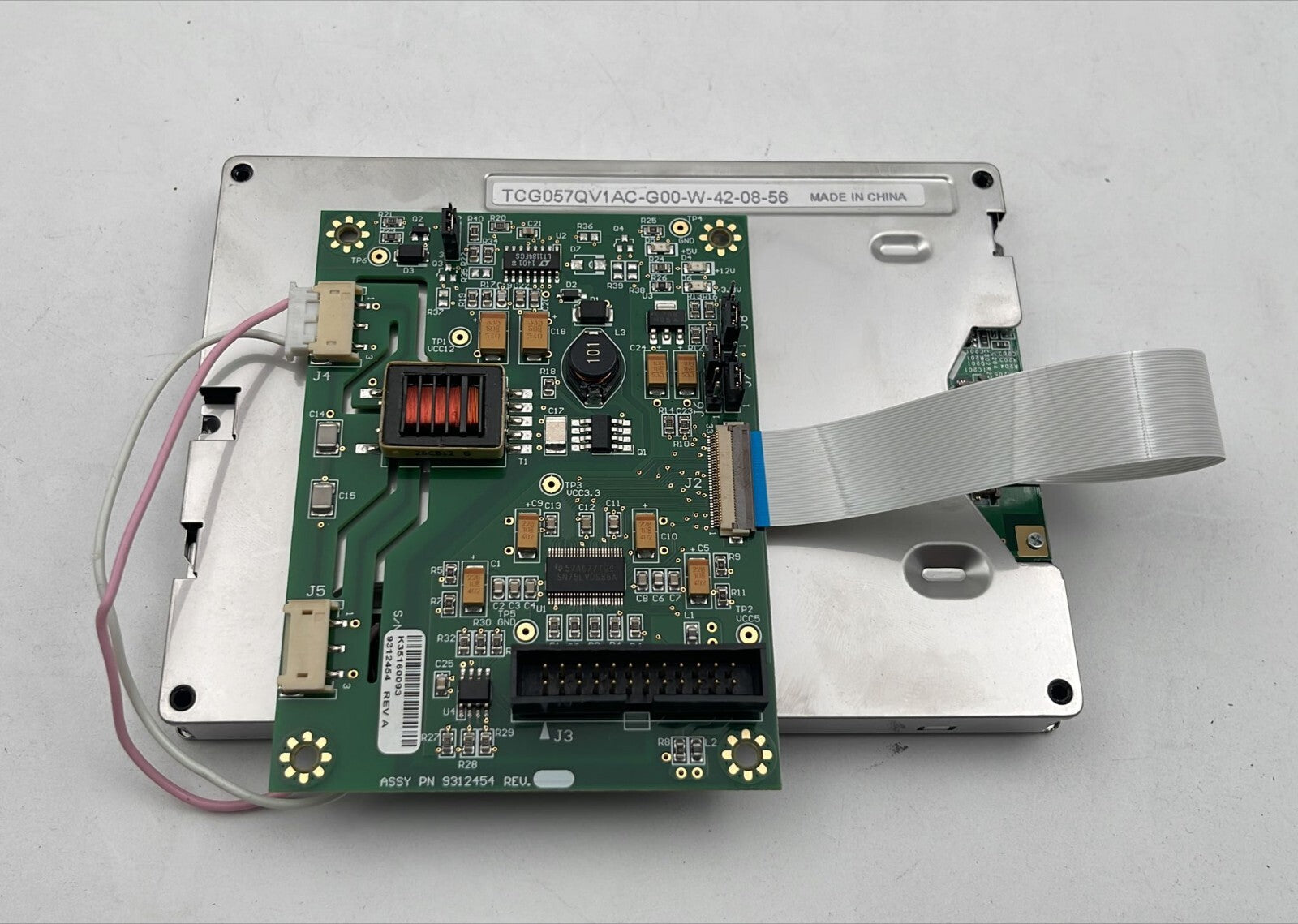 [LOT OF 2] TCG057QV1AC-G00 LCD Screen Monitor W/ 6312454 PCB Board