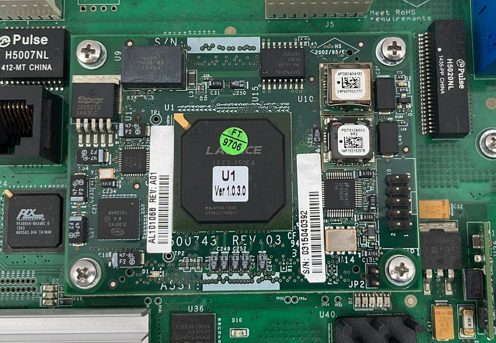 Telco System LC-8062-1GE Line card for TM8000