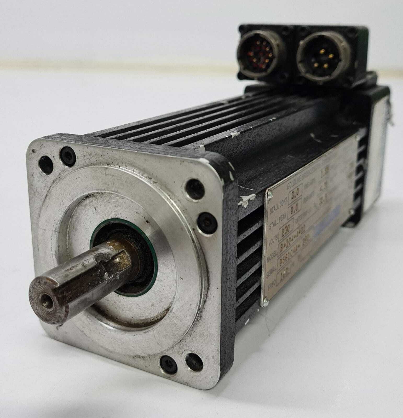 Kollmorgen B-104-A-21 Goldline Brushless P.M. Servomotor Servo Motor 5600Rpm