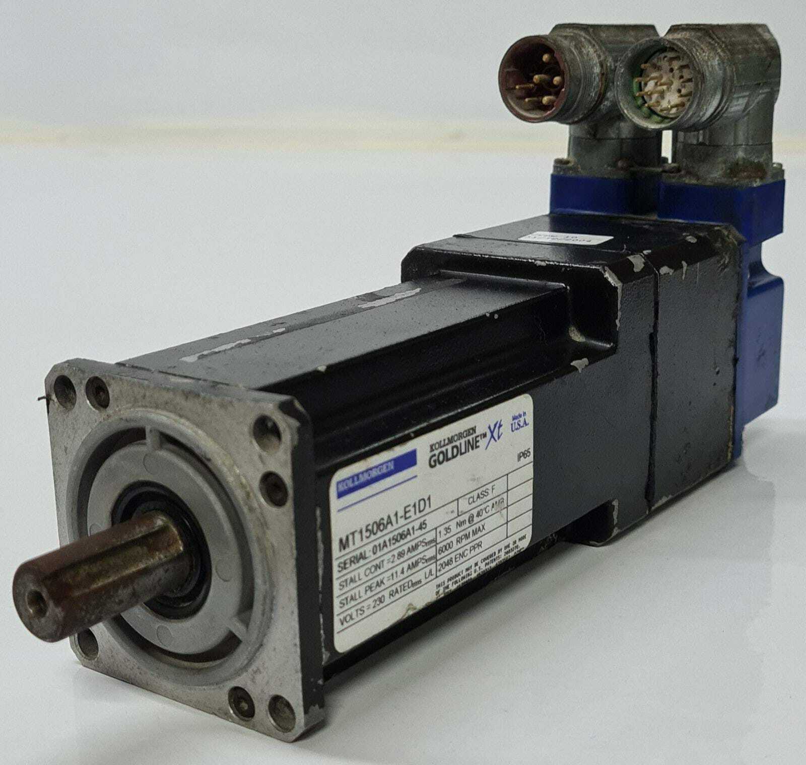 Kollmorgen GoldLine Xt MT1506A1- E1D1 Servo Motor