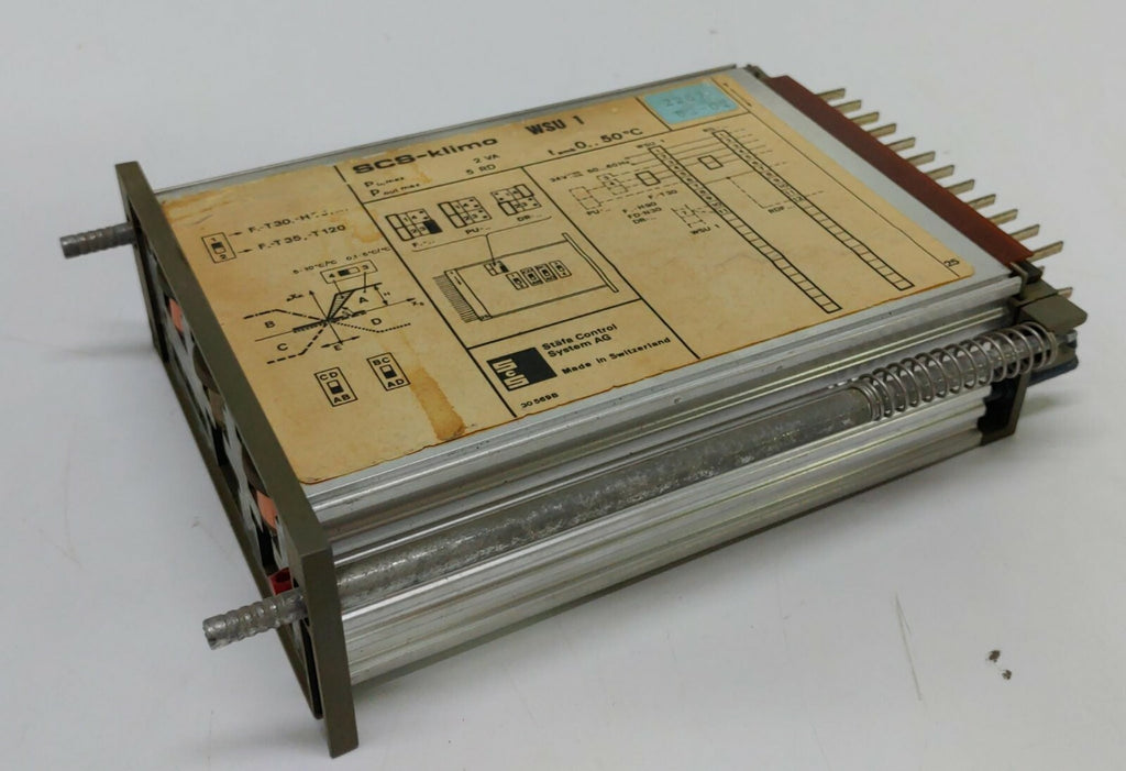 Staefa Control System AG SCS-klimo WSU 1 - FOR PARTS