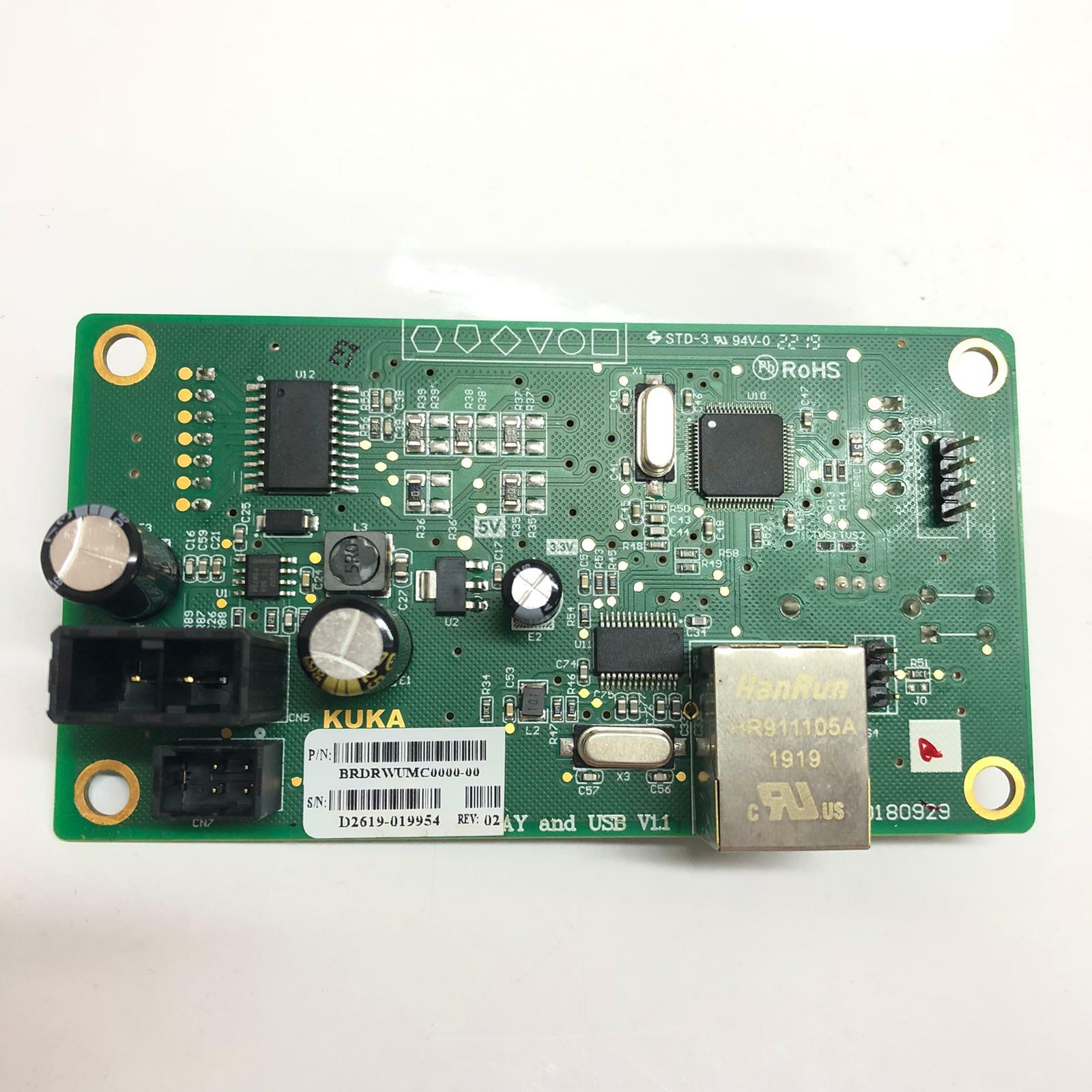 KUKA Display And USB Board BRDRWUMC0000-00 CTTQ-86X24-MD
