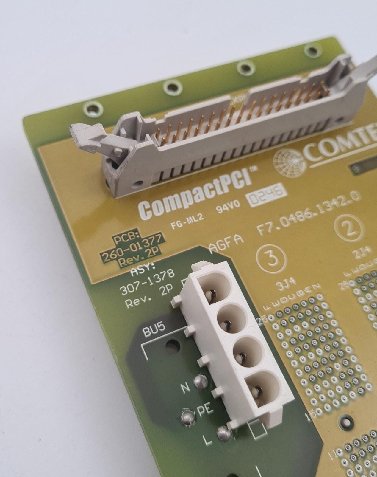 COMTEL CompactPCI FG-ML2 F7.0486.1342.0 307-1378 PCB Board / AGFA CR 75 F8.5146