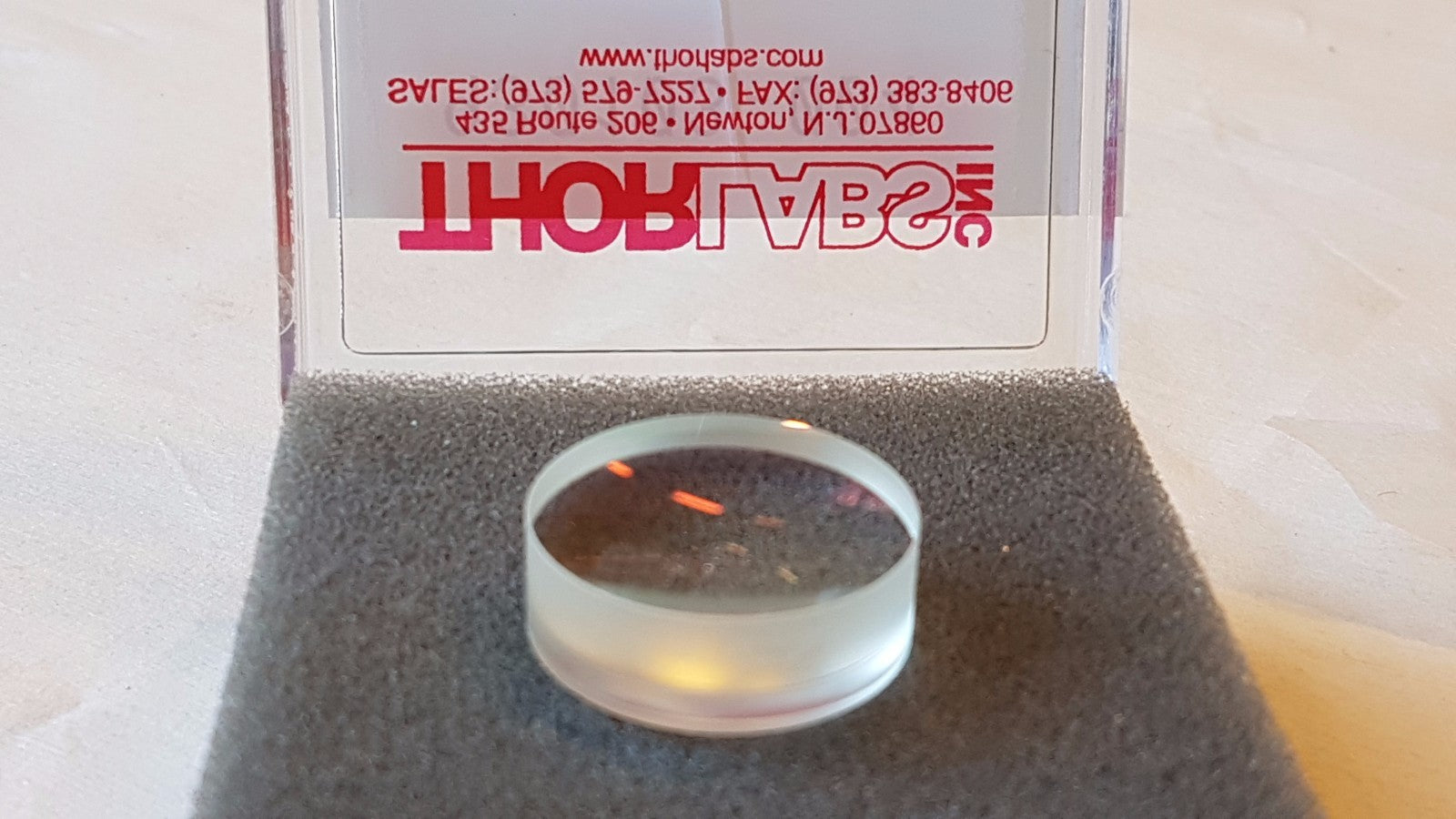 Thorlabs Laser AC254-060-A1 f 60mm Ø1 Unmounted Visible Achromat 400 700 nm