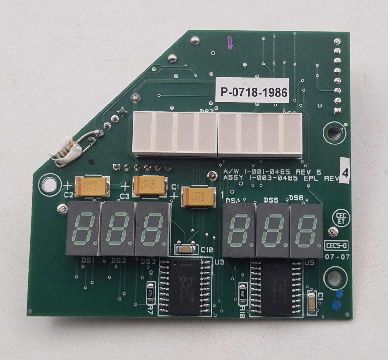 Hologic 1-003-0465 AEC Display Right Board for Selenia Lorad Compression