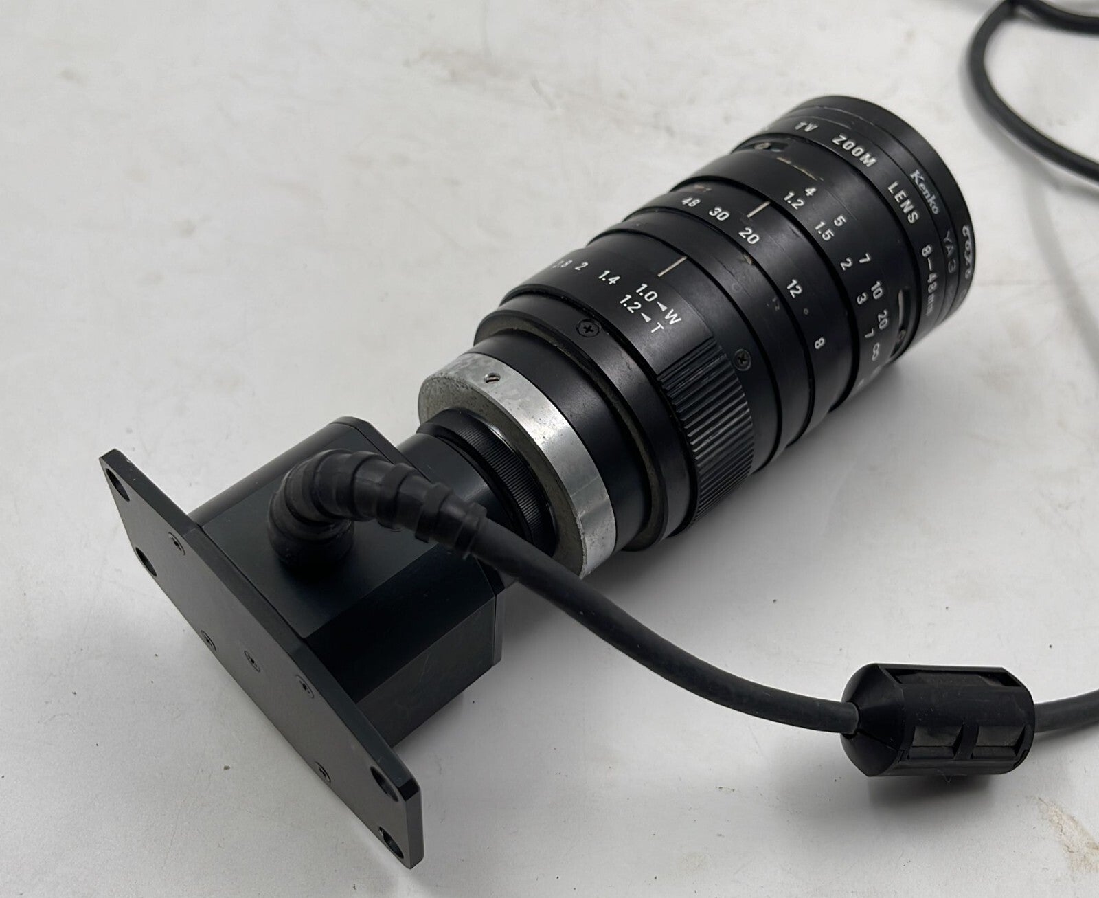 PENTAX TV ZOOM LENS 8-48mm 1:1.0 W/ KENKO YA3 SO-56 & COZO CLOSE UP No2 55mm