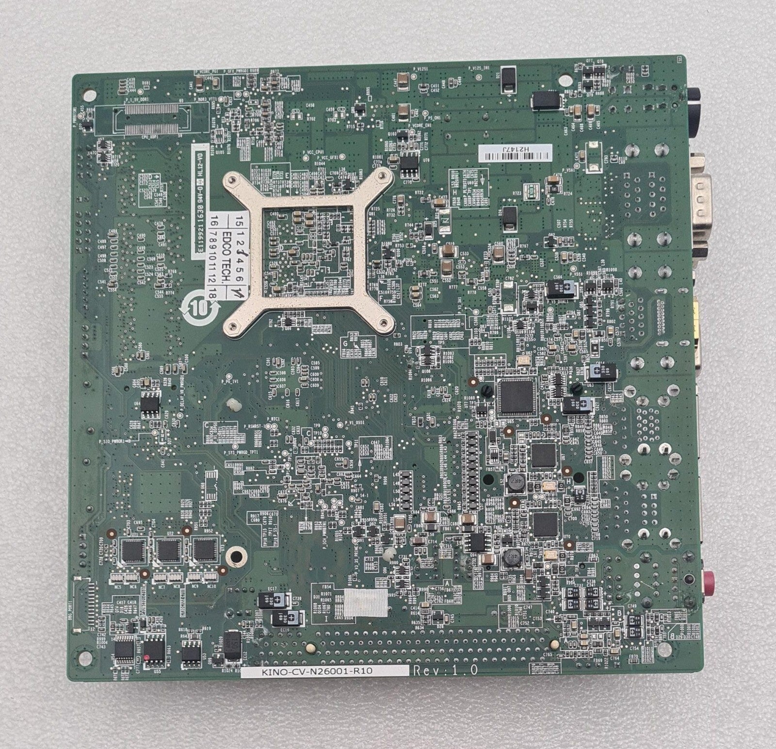 NEW - iEi KINO-CV-N26001-R10 Rev 1.0 Integrated CPU Motherboard