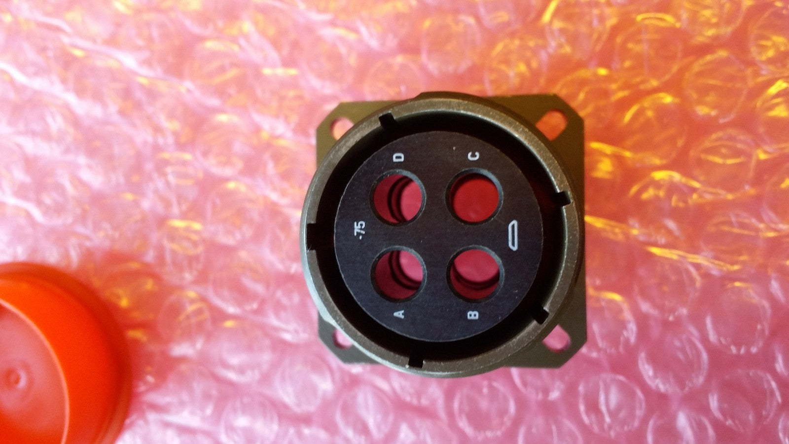 New - Amphenol Spec Connector 1250 JD38999/20WG75SN 259028301 Circular Mil Nos