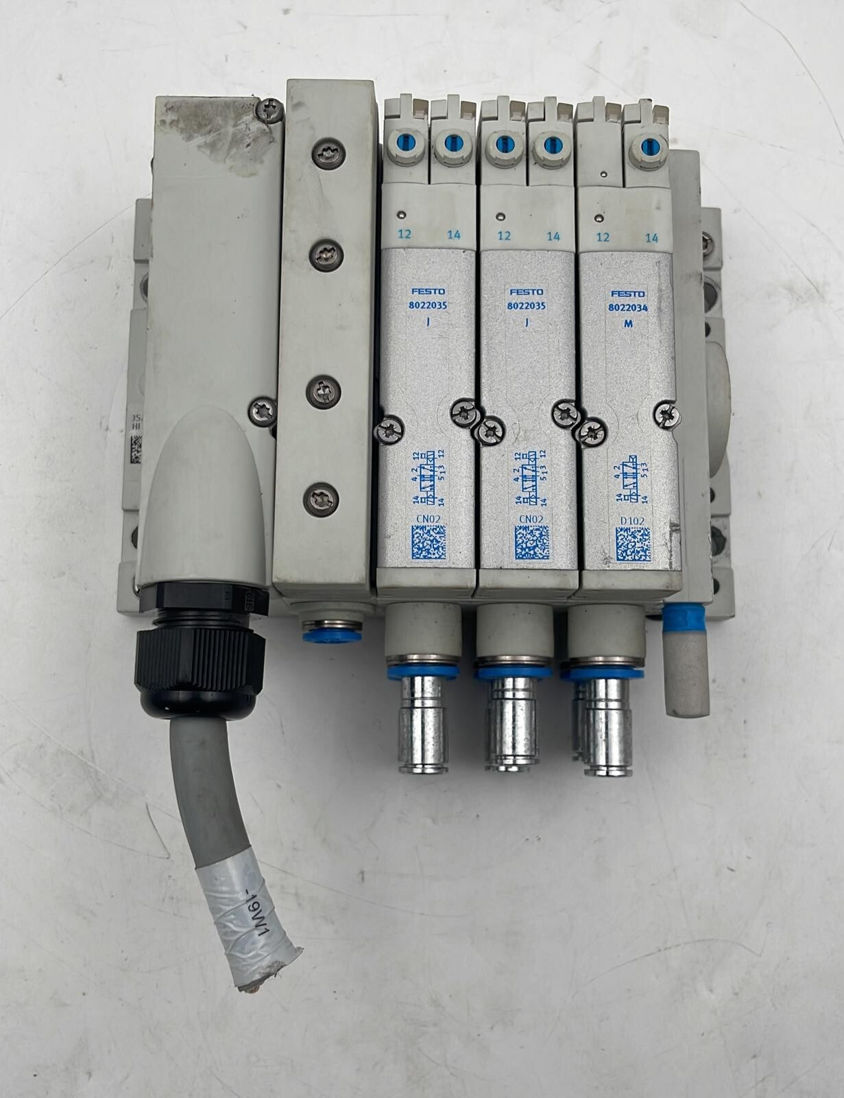 FESTO VMPAL-KM-V-SD25-IP67-2,5 Solenoid Valva W/ 8022035 / 8022034 / MPAL-VI