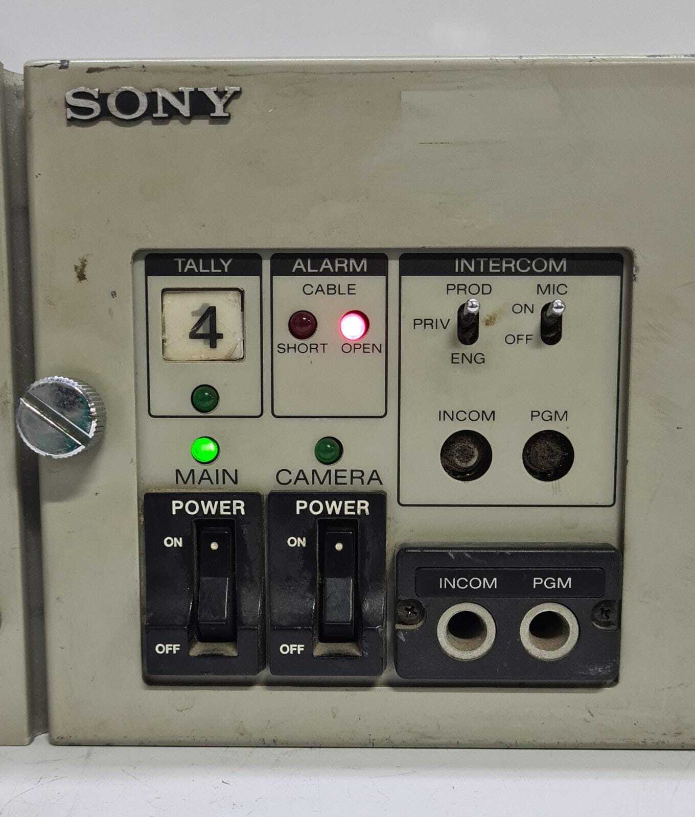 Sony CCU-370P Camera Control Unit W/ DM AT VA Control Boards