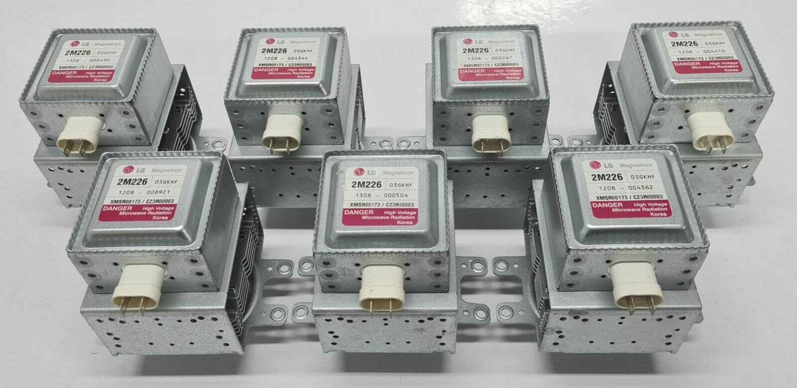 [LOT OF 7] LG Magnetron 2M226 03GKHF Microwave Oven