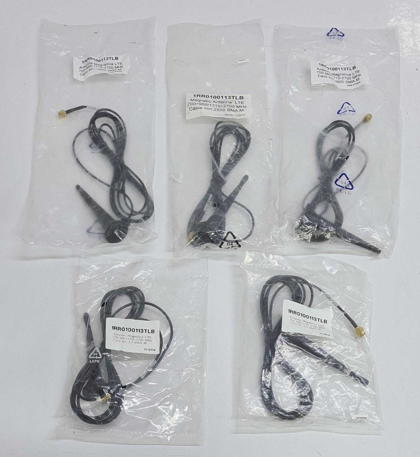 [LOT OF 5] NEW - 1RR0100113TLB Magnetic Antenna LTE