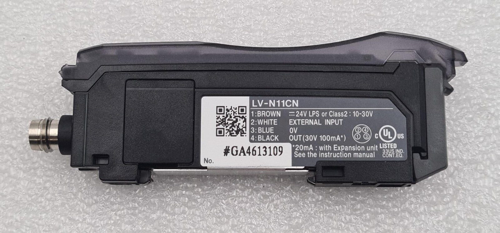 KEYENCE LV-N11CN Digital Laser Sensor Amplifier M8 Connector