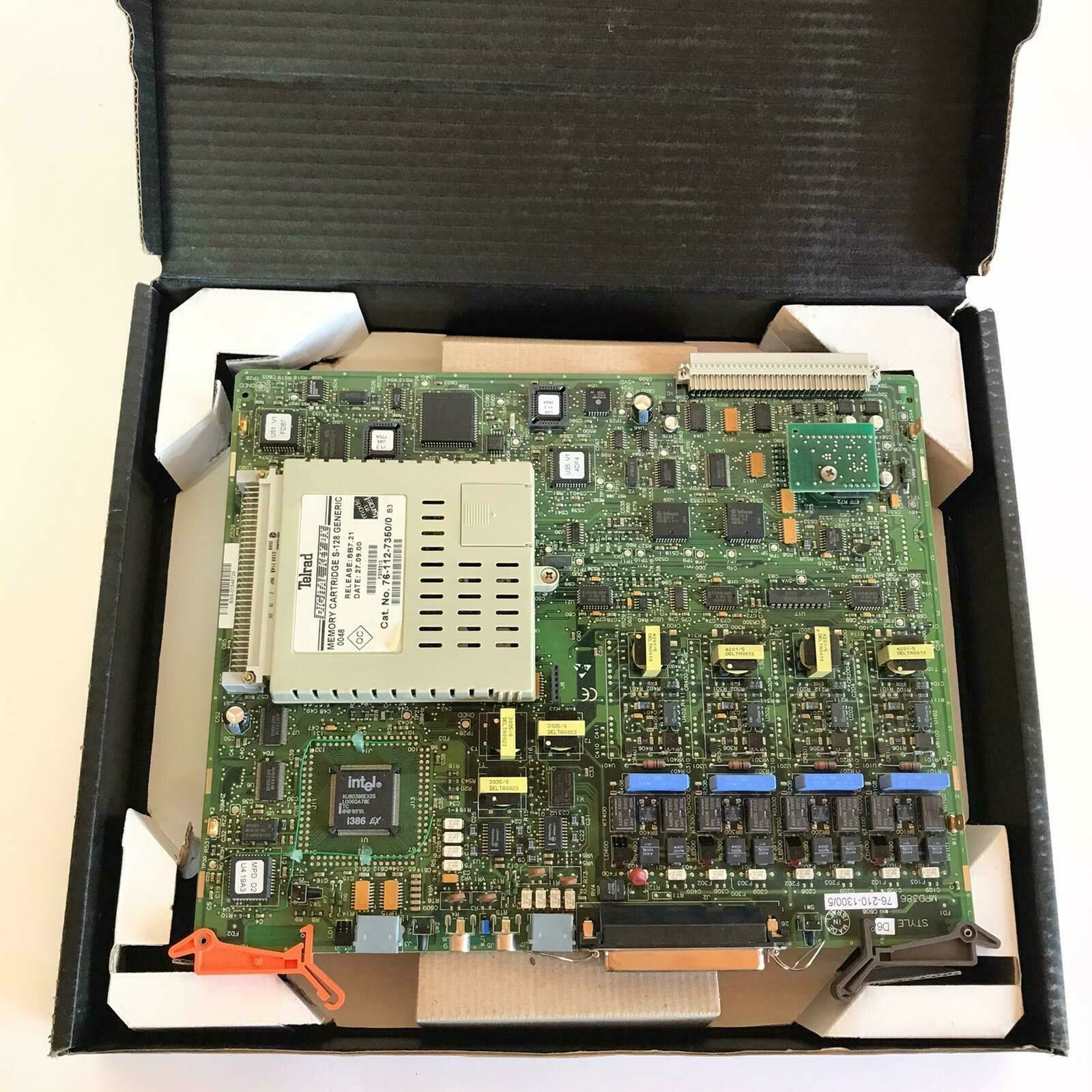 Telrad MPD386 76-210-1300 /5   Telrad 76-110-1340/0 p.s Memory cartridge S-128