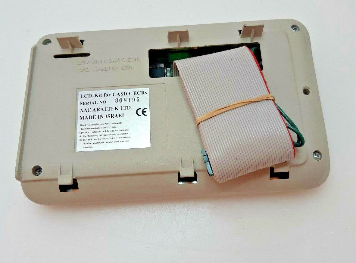 AAC Araltek LCD-Kit For Casio ECRs Cash Register