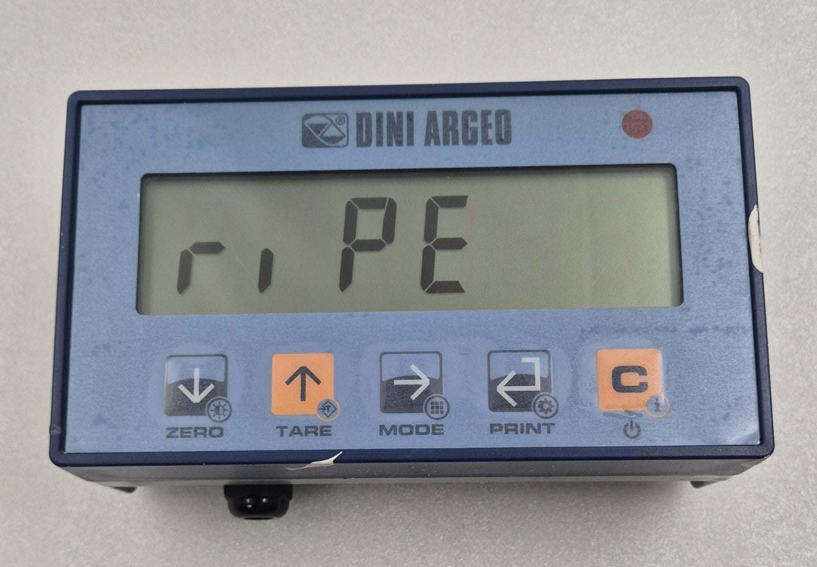 DINI ARGEO DFWL-1 DIGITAL WEIGHT TRANSMITTER SCALE 12VDC