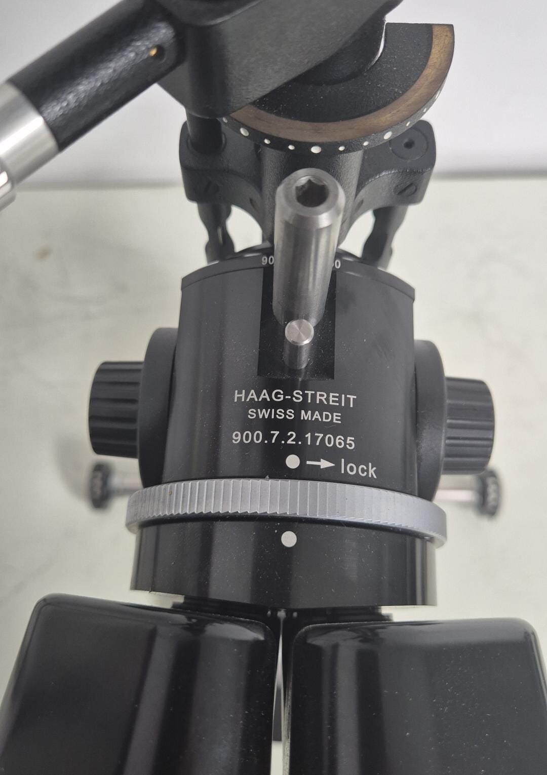 HAAG STREIT BERN Slit Lamp BQ 900 TONOMETER Portable Handheld Microscope *AS-IS*