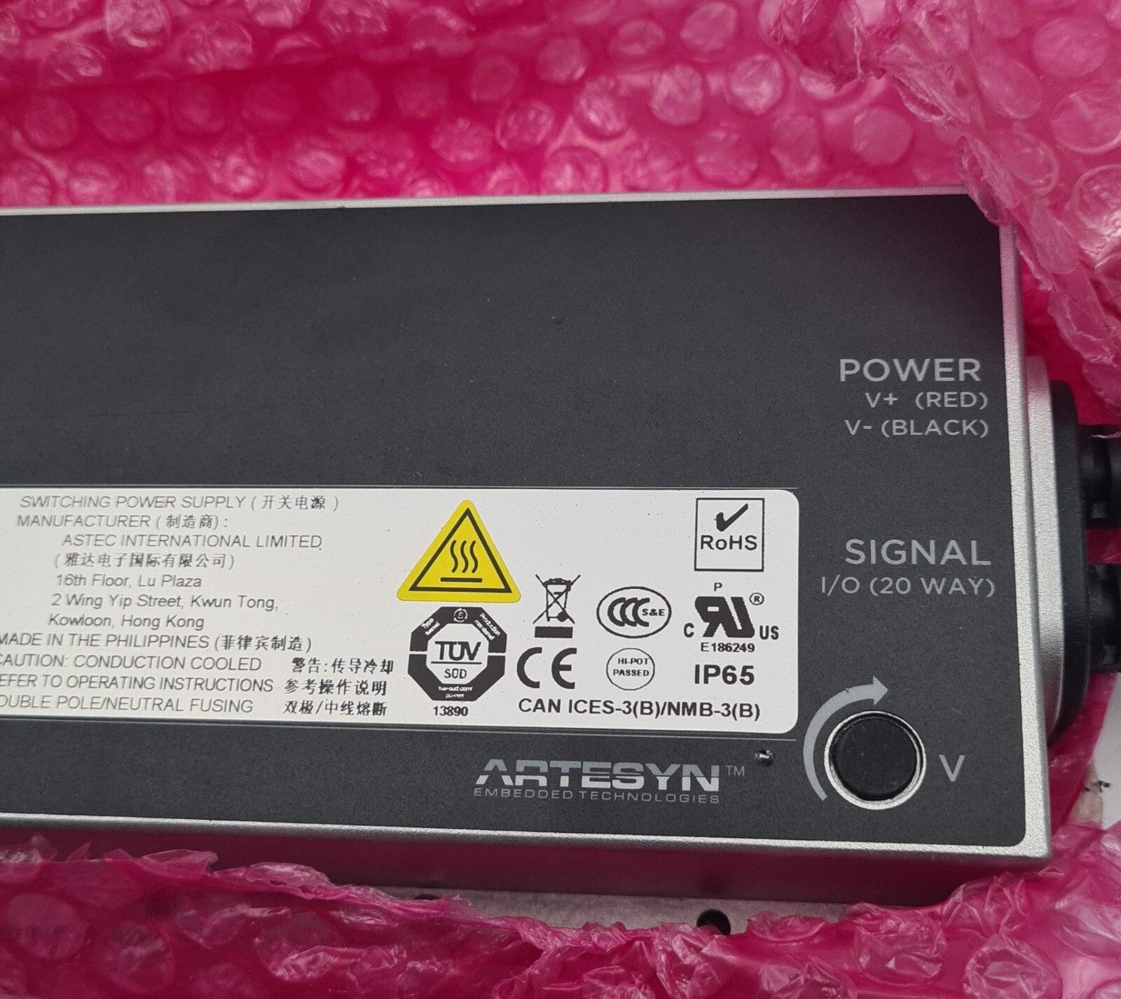 ASTEC Artesyn LCC 600 SERIES LCC600-28H-4P24 Switching Power Supply 28V 600W